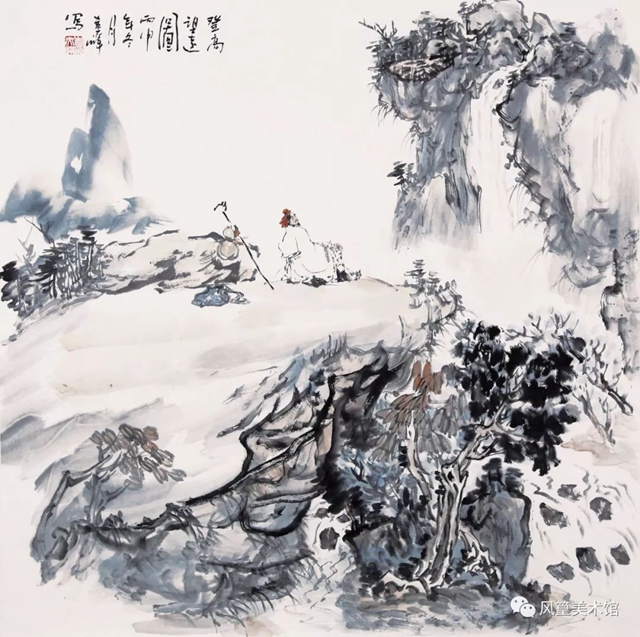 登高望远图 68x68cm.jpg